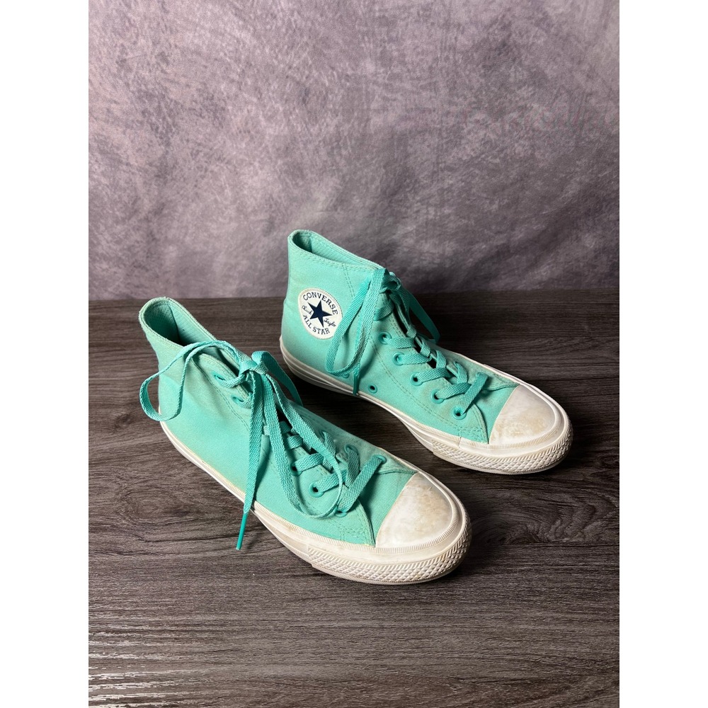 Converse Rare Chuck Taylor All Star II High Tops Mint Green Unisex M6 W8